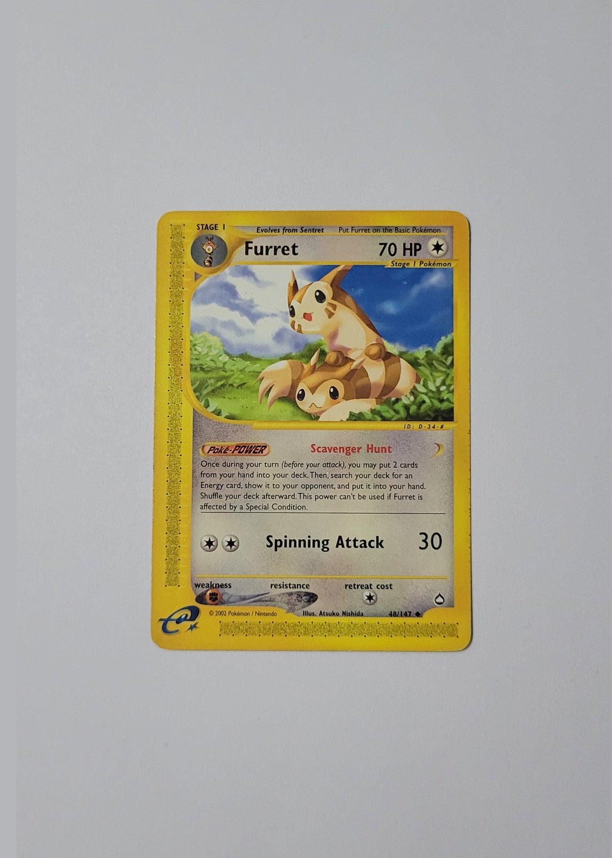 Furret 48/147 - Aquapolis