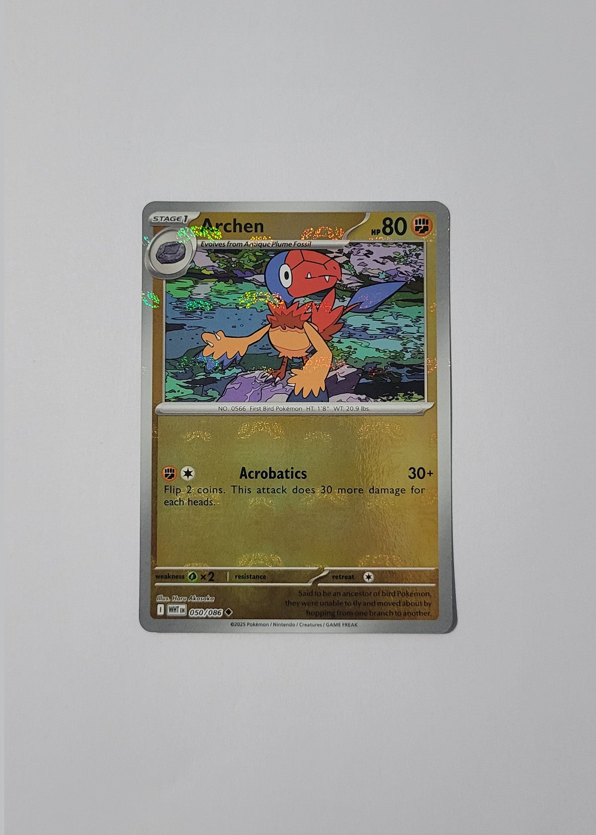 Archen 050/086 (Master Ball) - White Flare