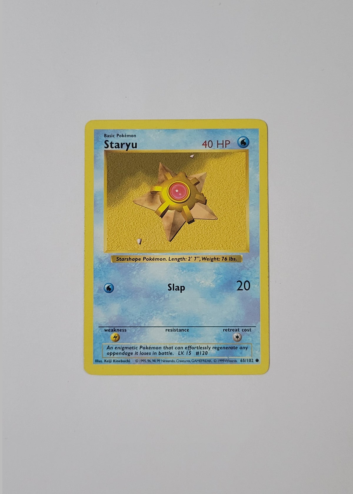 Staryu 65/102 (Shadowless) - Base Set