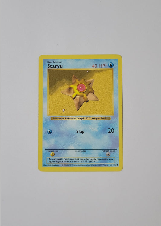 Staryu 65/102 (Shadowless) - Base Set