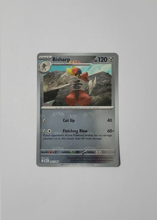 Bisharp 065/086 (Master Ball) - Black Bolt