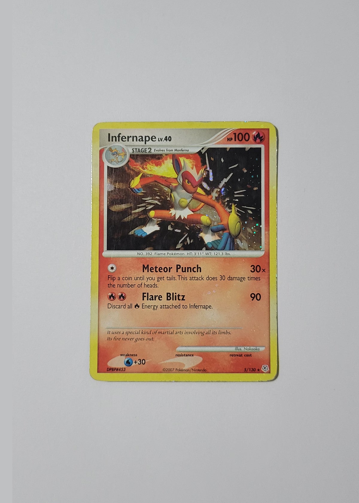 Infernape LV.40 5/130 - Diamond & Pearl Base Set