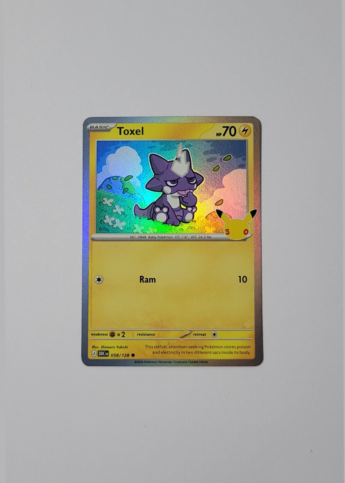 Toxel 058/128 - 30th Celebration