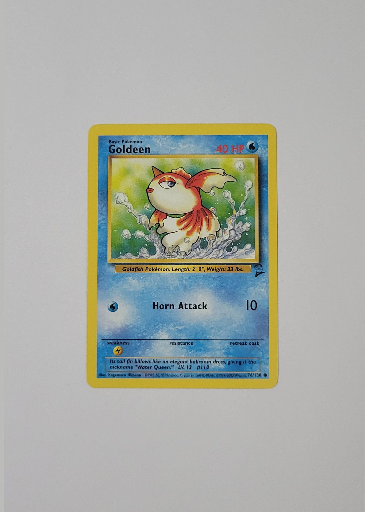 Goldeen 76/130 - Base Set 2