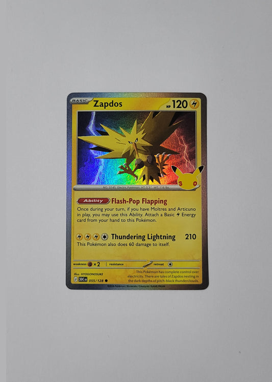 Zapdos 055/128 - 30th Celebration