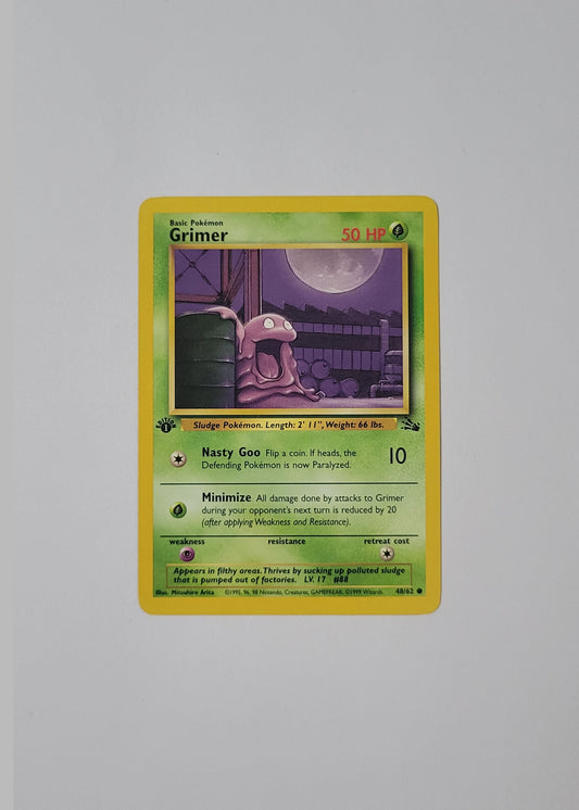 Grimer 48/62 - Fossil (1st Edition)