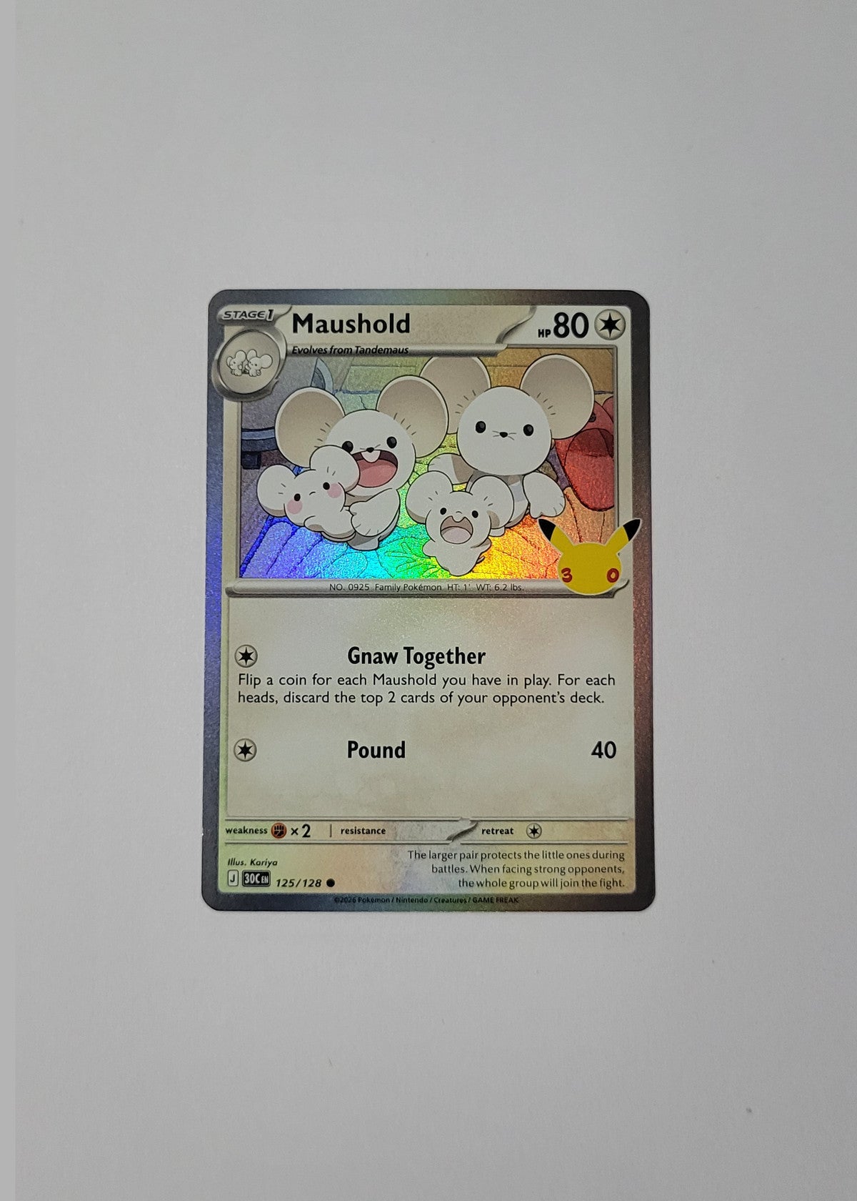 Maushold 125/128 - 30th Celebration