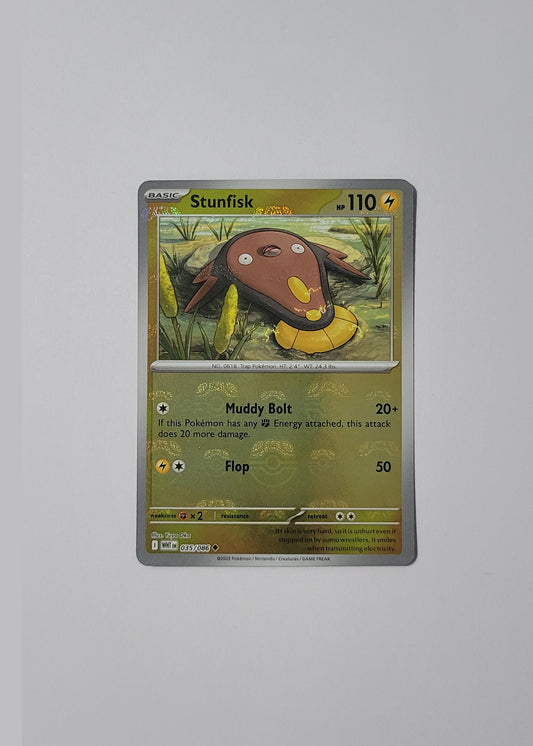 Stunfisk 035/086 (Master Ball) - White Flare