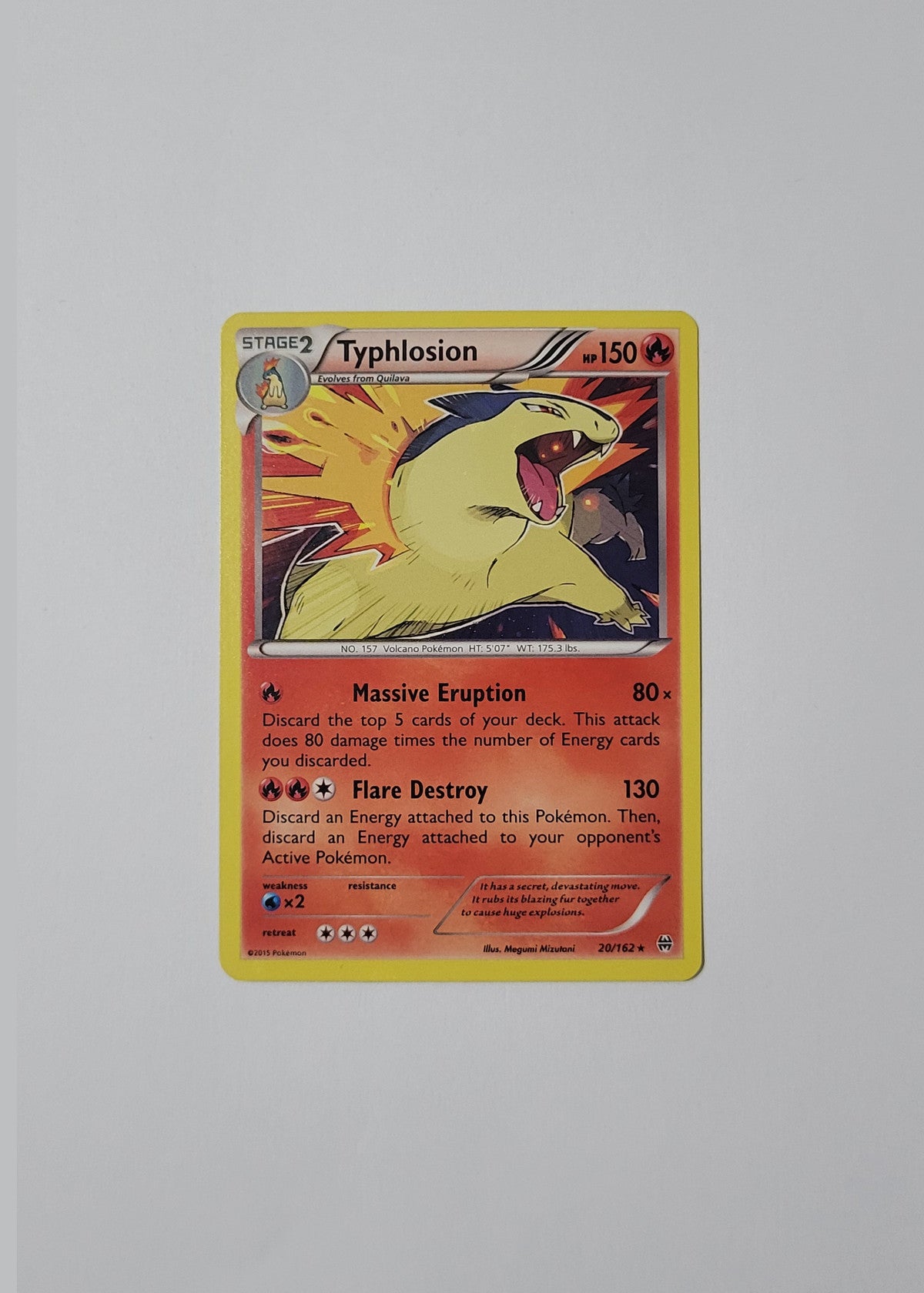Typhlosion 20/162 (Cosmos Holo) - BREAKthrough