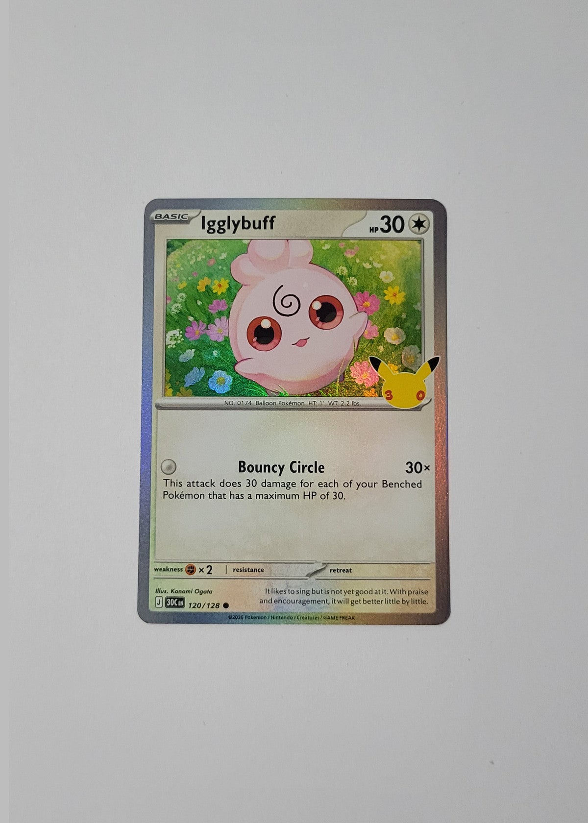 Igglybuff 120/128 - 30th Celebration