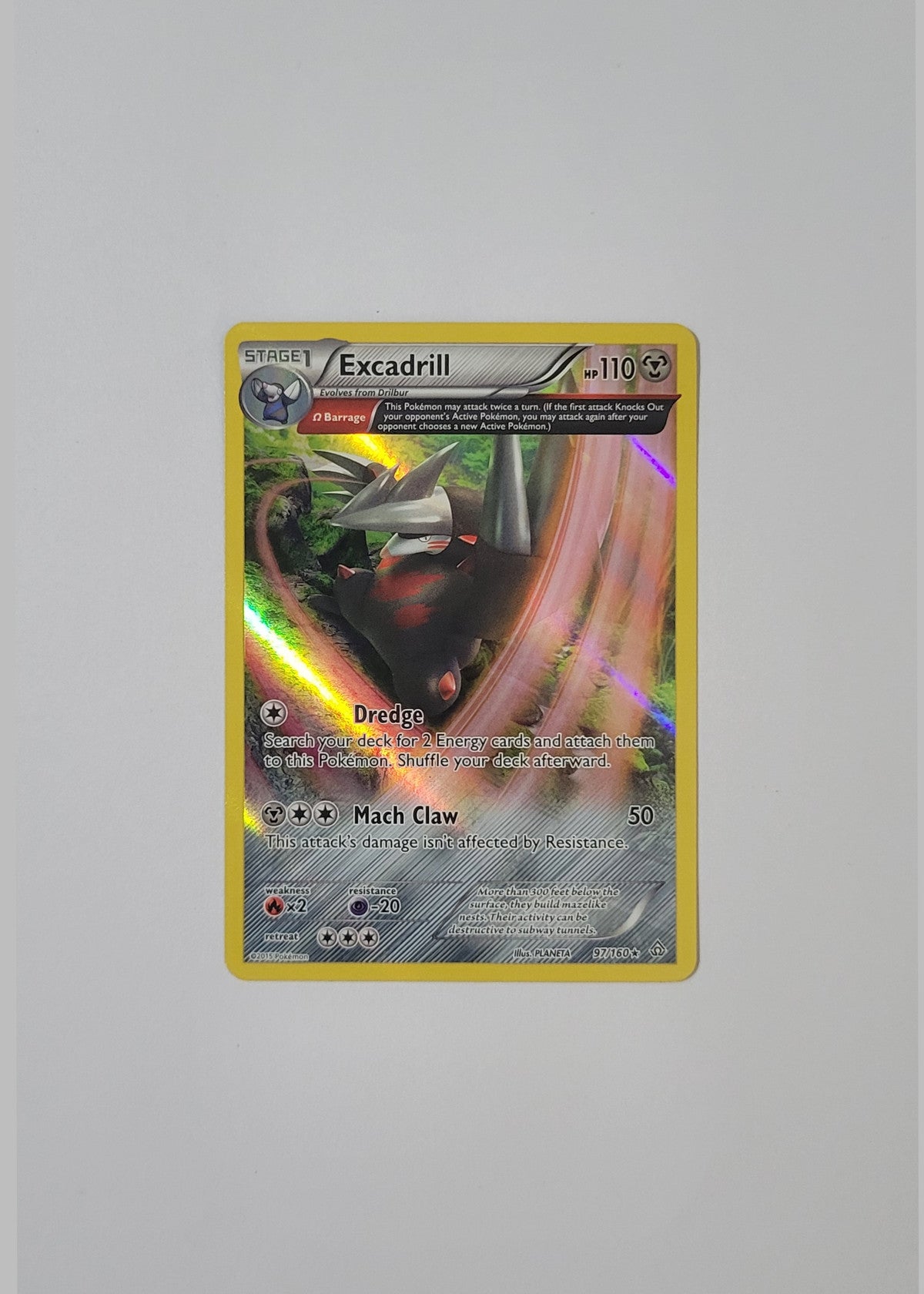 Excadrill 97/160 (Reverse Holo) - Primal Clash