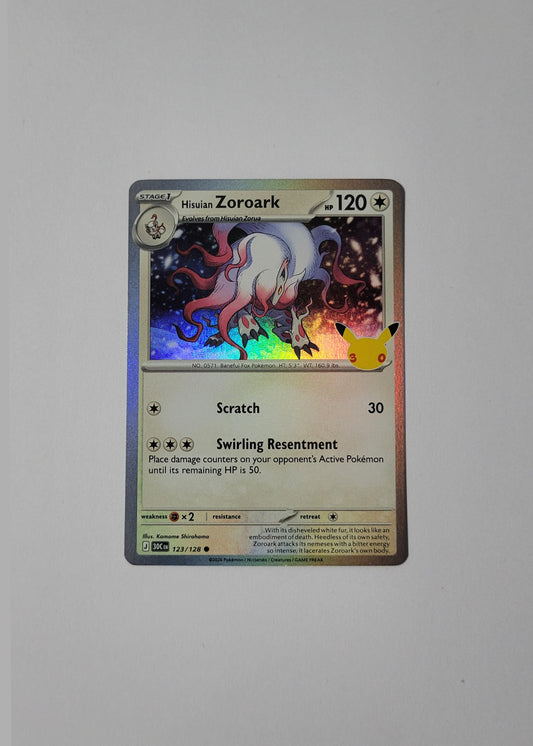 Hisuian Zoroark 123/128 - 30th Celebration