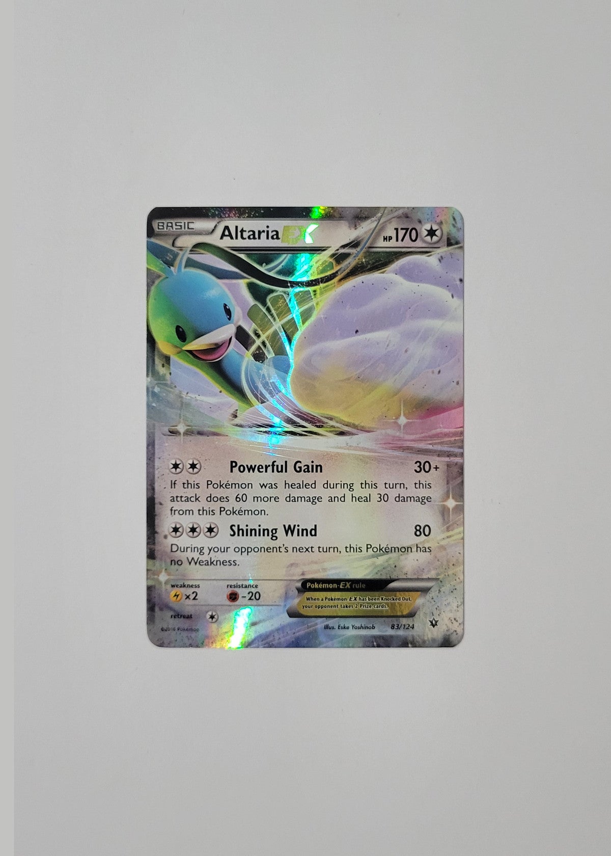 Altaria EX 83/124 - Fates Collide