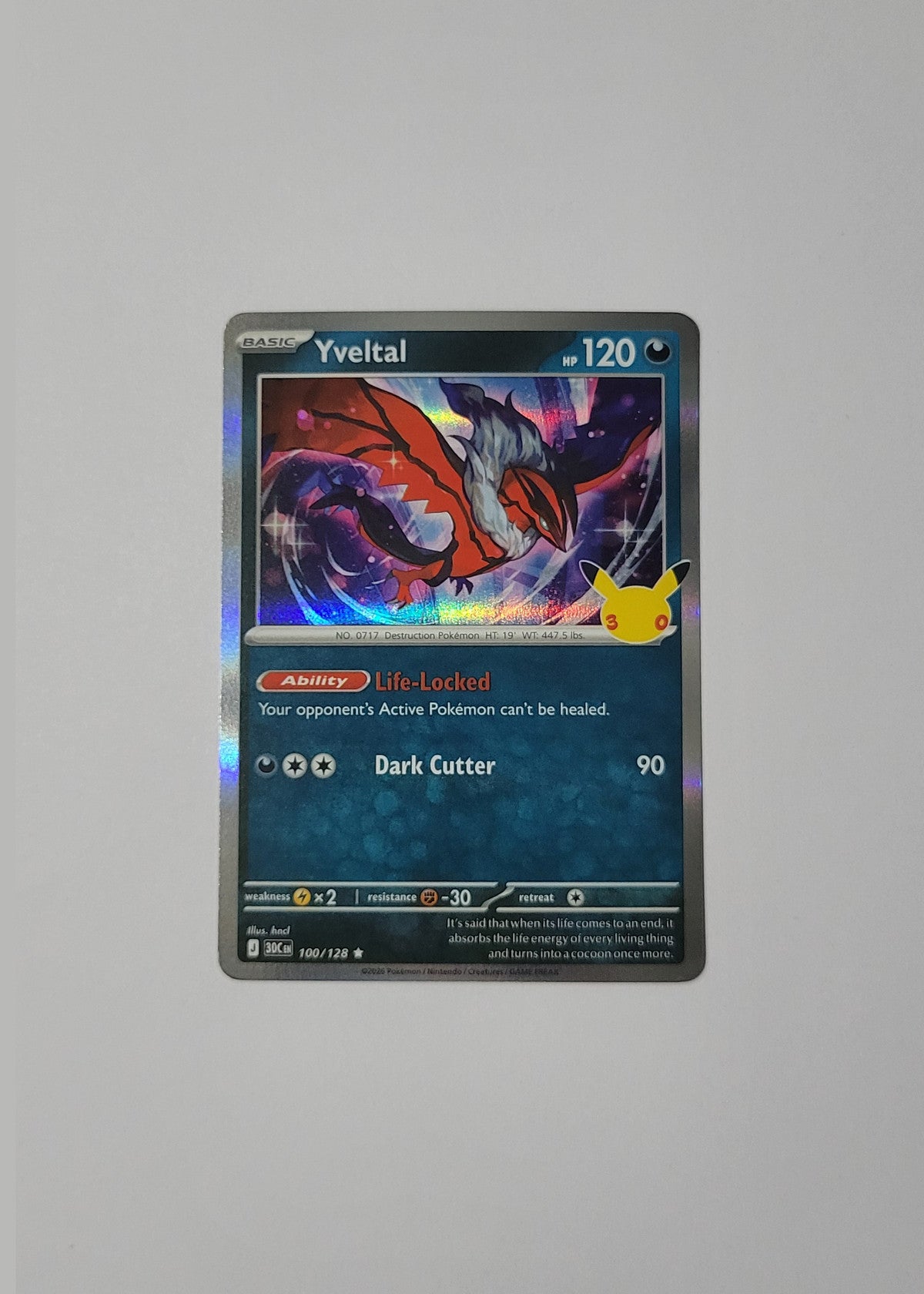 Yveltal 100/128 - 30th Celebration