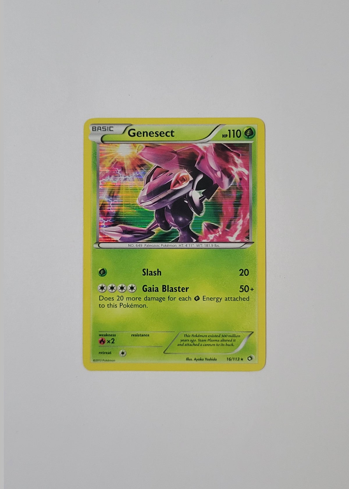 Genesect 16/113 (Holo) - Legendary Treasures