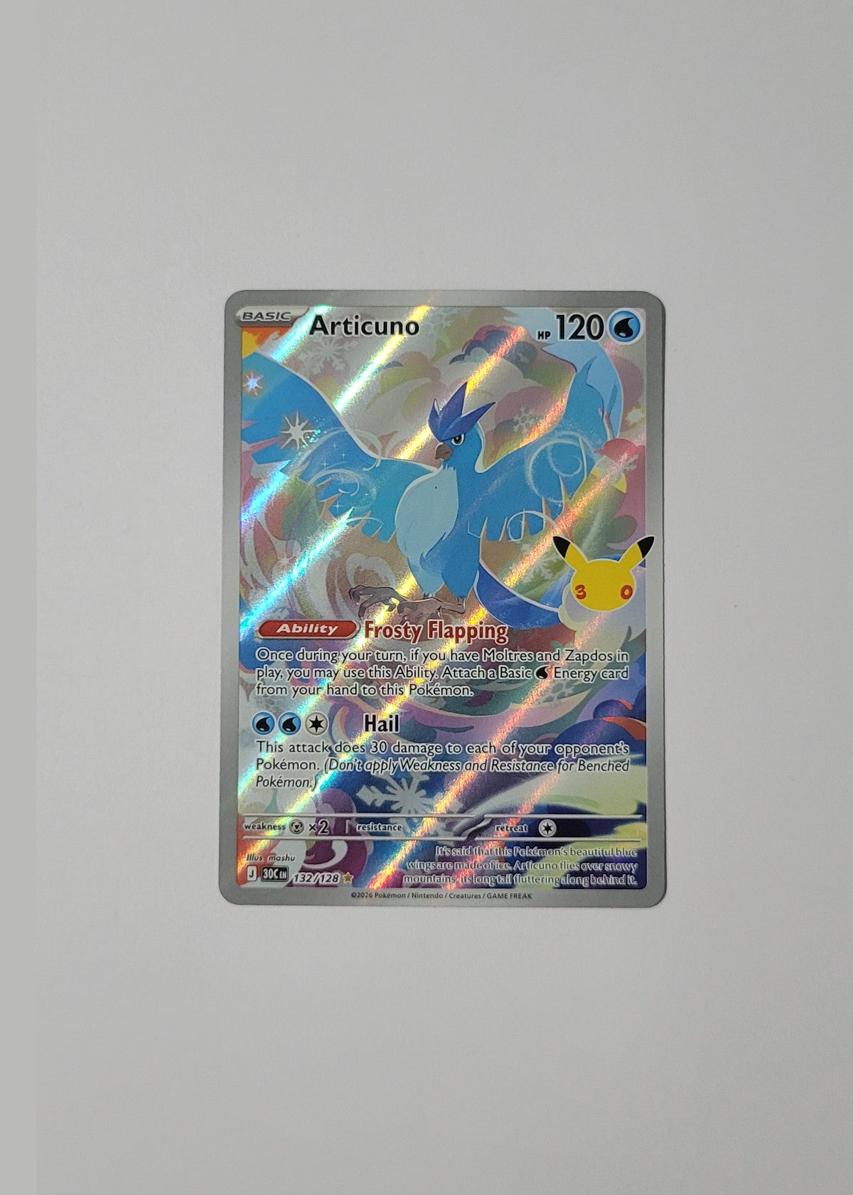 Articuno 132/128 - 30th Celebration