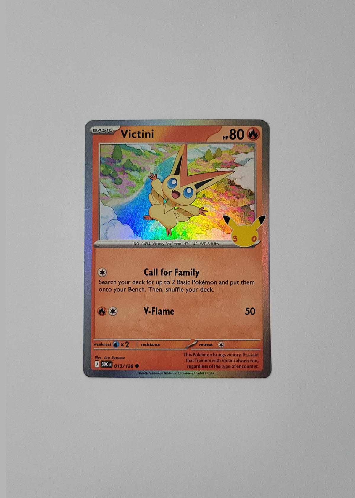 Victini 013/128 - 30th Celebration