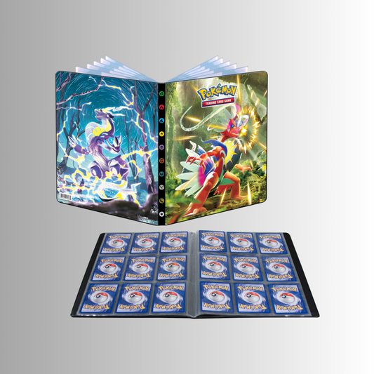 Ultra PRO Scarlet & Violet Koraidon and Miraidon 9-Pocket Portfolio