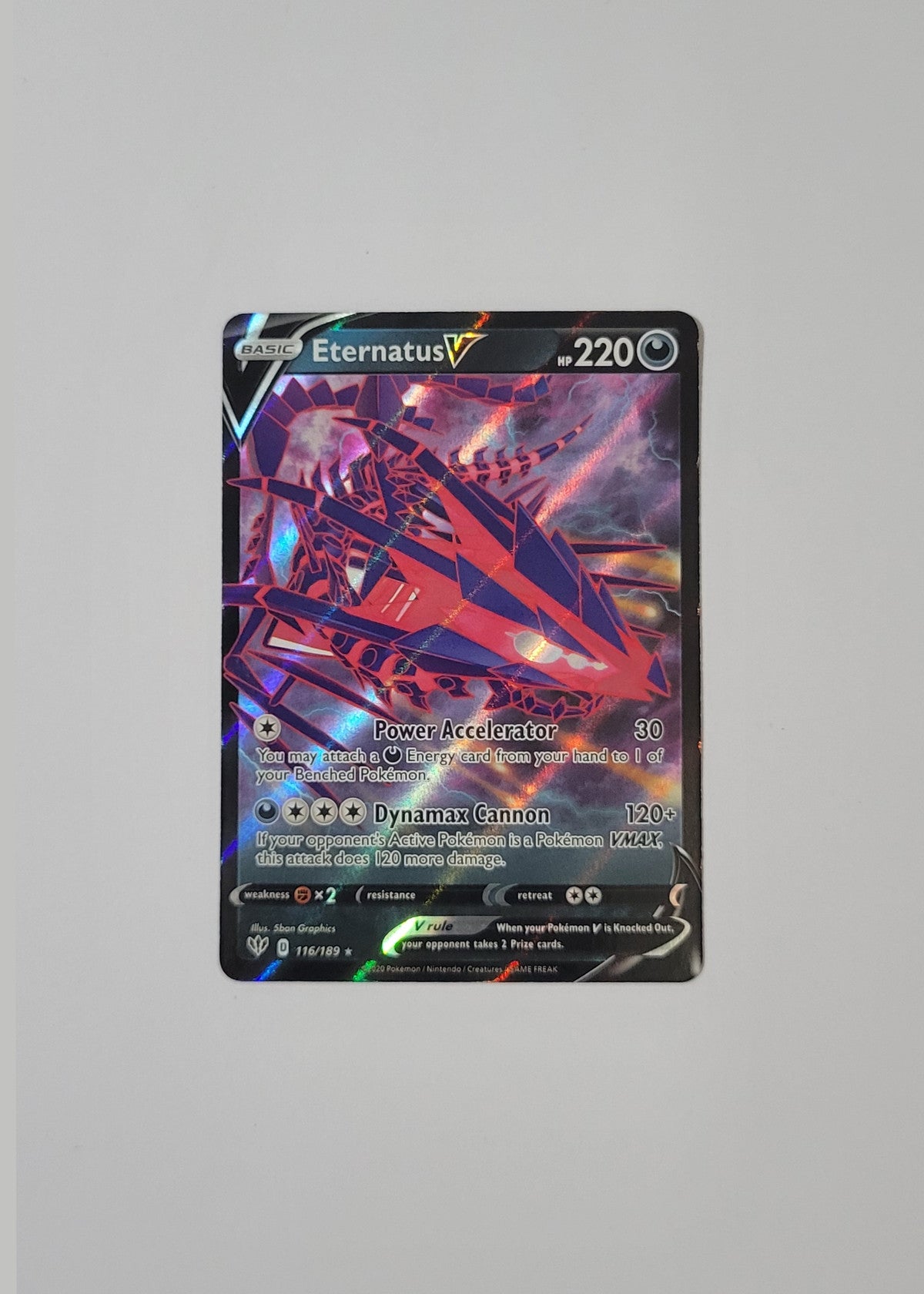 Eternatus V 116/189 - Darkness Ablaze
