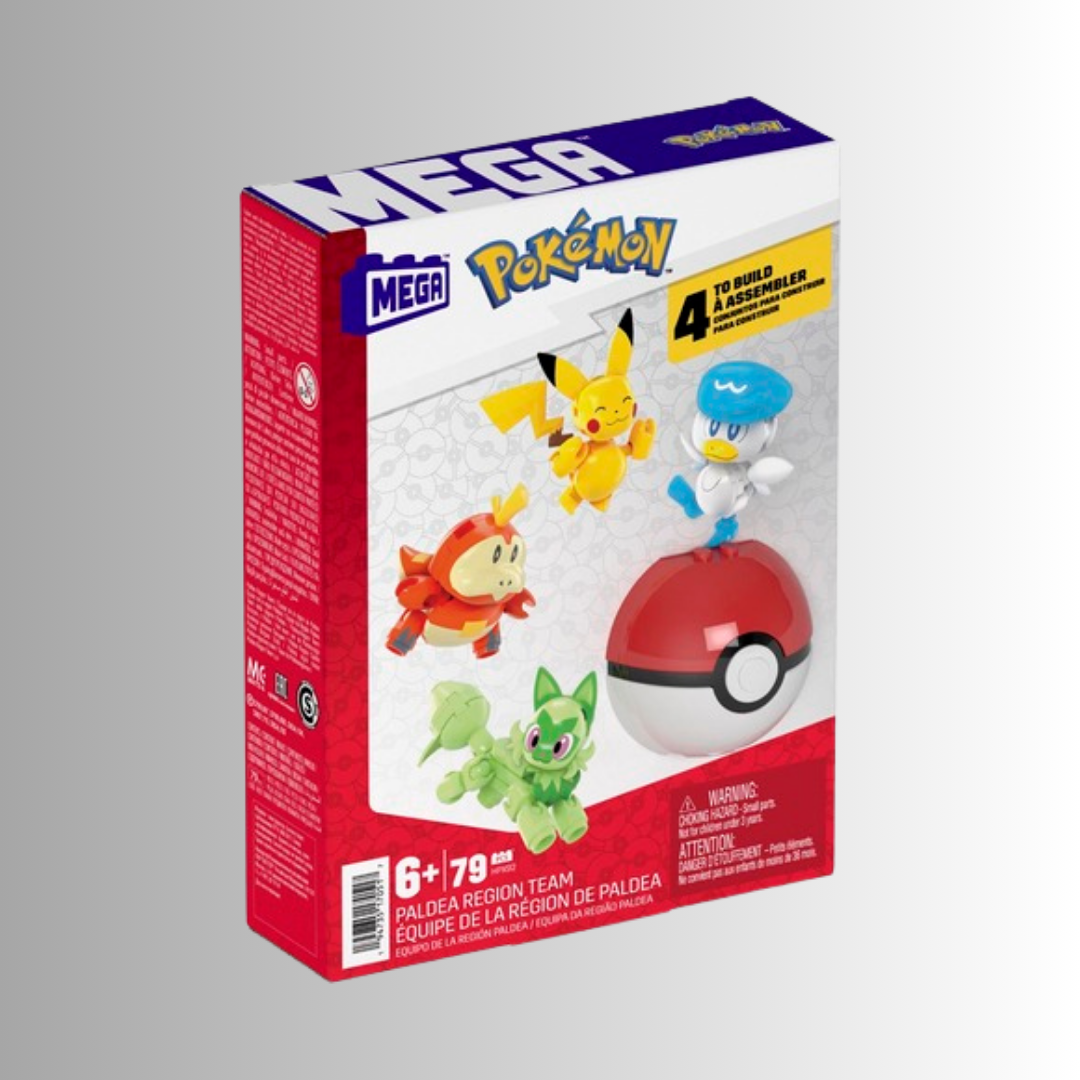 Mega Construx Paldea Region Team