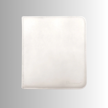 Ultra PRO White Vivid 12-Pocket Zippered PRO-Binder