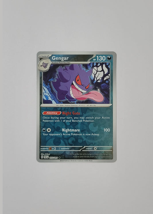 Gengar 057/091 (Reverse Holo) - Paldean Fates