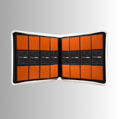 Ultra PRO White Vivid 12-Pocket Zippered PRO-Binder