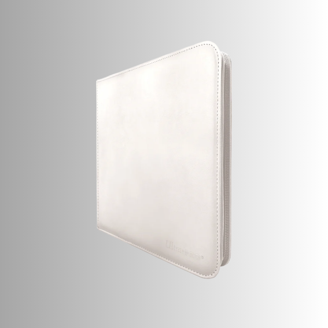 Ultra PRO White Vivid 12-Pocket Zippered PRO-Binder