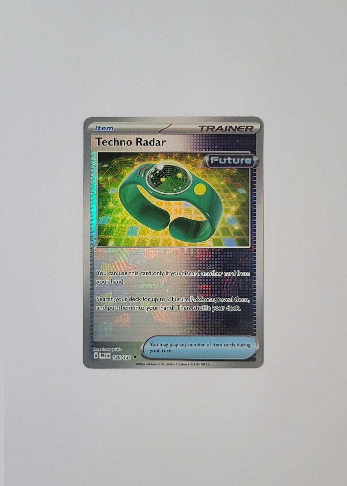 Techno Radar 130/131 (Poké Ball) - Prismatic Evolutions