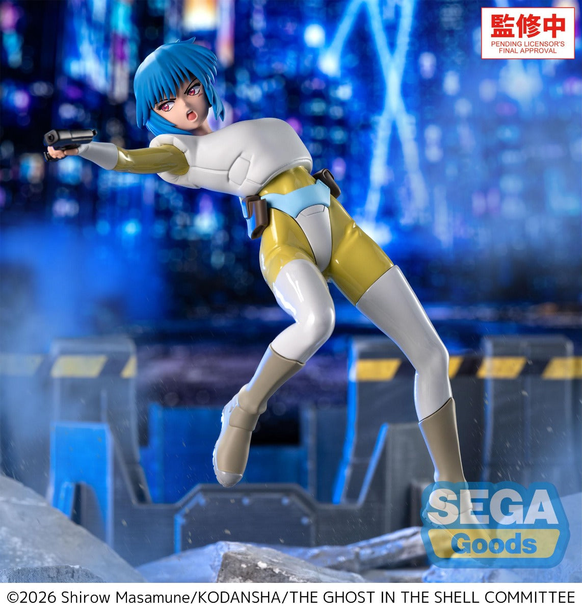 (Pre-Order) SEGA: Ghost in the Shell - Motoko Kusanagi Luminasta Figure