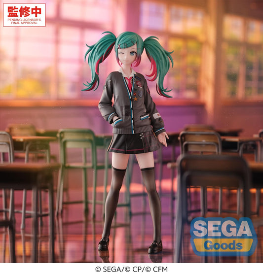 (Pre-Order) SEGA: Vocaloid - Hatsune Miku Brand New World School SEKAI XStellar Figure