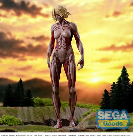 (Pre-Order) SEGA: Attack on Titan - Female Titan GigantiX Figure