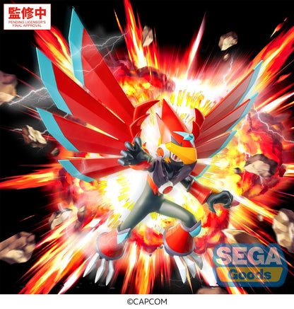 (Pre-Order) SEGA: Mega Man Battle Network - Mega Man Falzar Beast Luminasta Figure