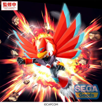 (Pre-Order) SEGA: Mega Man Battle Network - Mega Man Falzar Beast Luminasta Figure