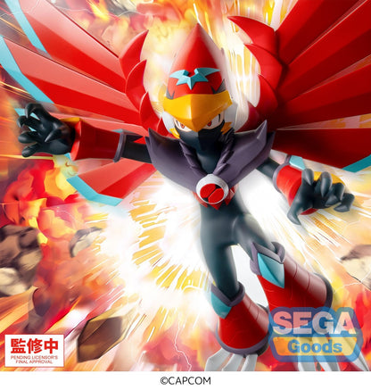 (Pre-Order) SEGA: Mega Man Battle Network - Mega Man Falzar Beast Luminasta Figure