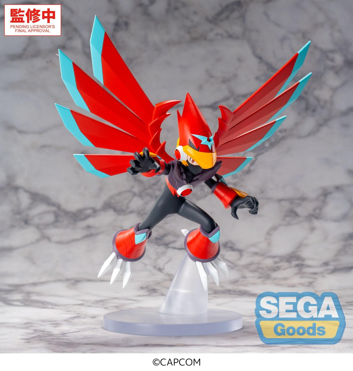 (Pre-Order) SEGA: Mega Man Battle Network - Mega Man Falzar Beast Luminasta Figure