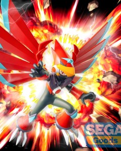 (Pre-Order) SEGA: Mega Man Battle Network - Mega Man Falzar Beast Luminasta Figure