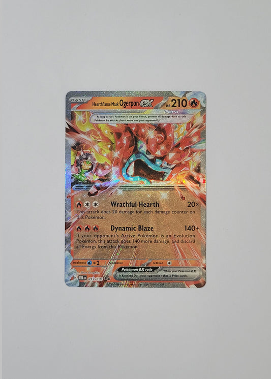 Hearthflame Mask Ogerpon ex 017/131 - Prismatic Evolutions