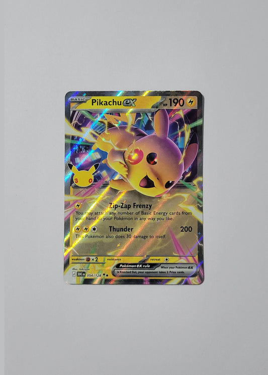 Pikachu ex 054/128 - 30th Celebration
