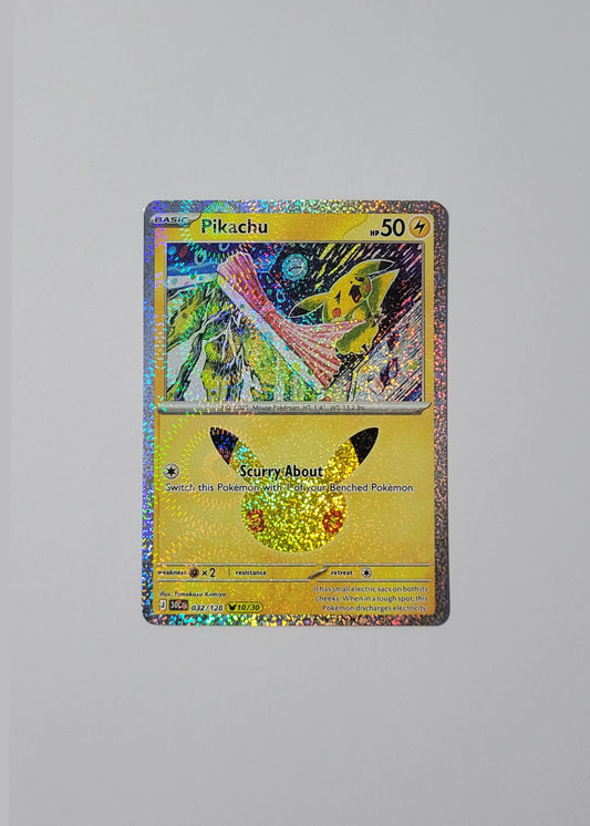 Pikachu 032/128 (10/30) - 30th Celebration