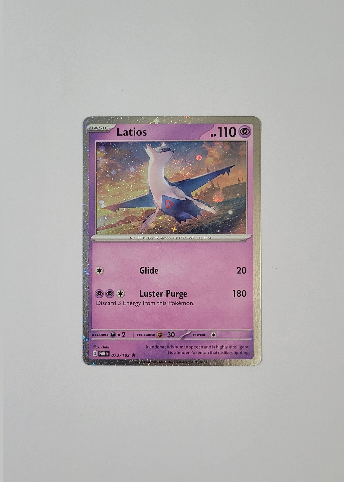 Latios 073/182 (Cosmos Holo) - Paradox Rift