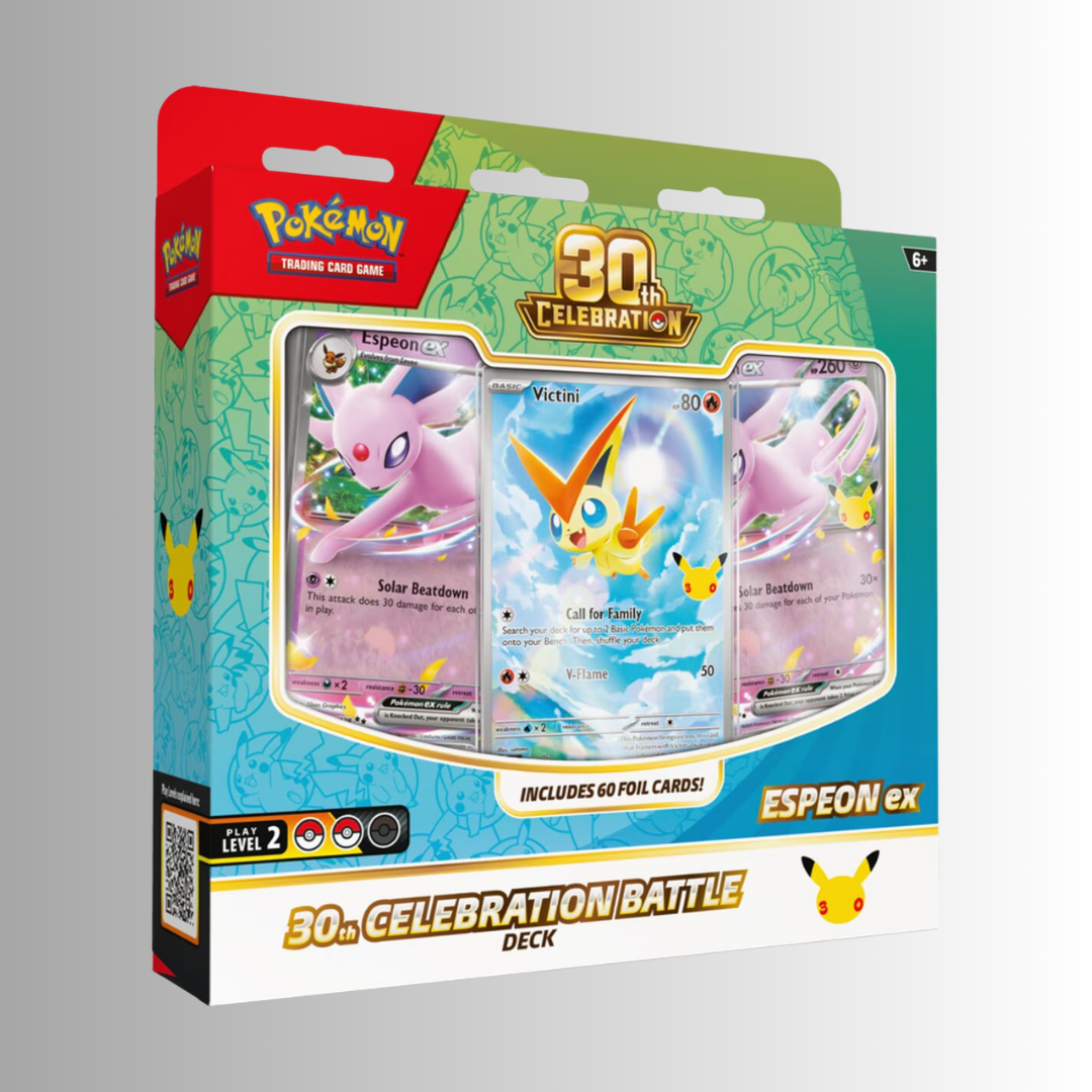Pokémon TCG: 30th Celebration Battle Deck (Styles May Vary)