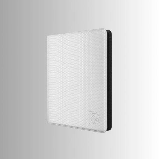 Dragonscale Z9: 9-Pocket Card Binder - Ivory White