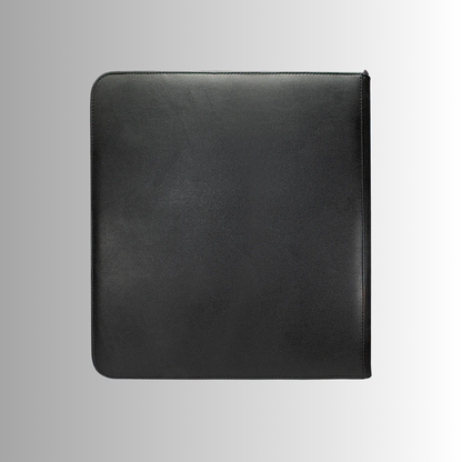 Ultra PRO Black Vivid 12-Pocket Zippered PRO-Binder