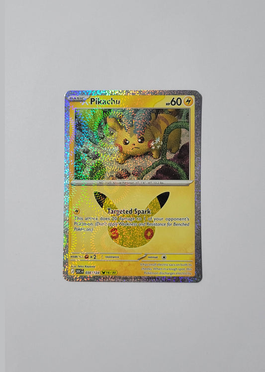 Pikachu 038/128 (16/30) - 30th Celebration