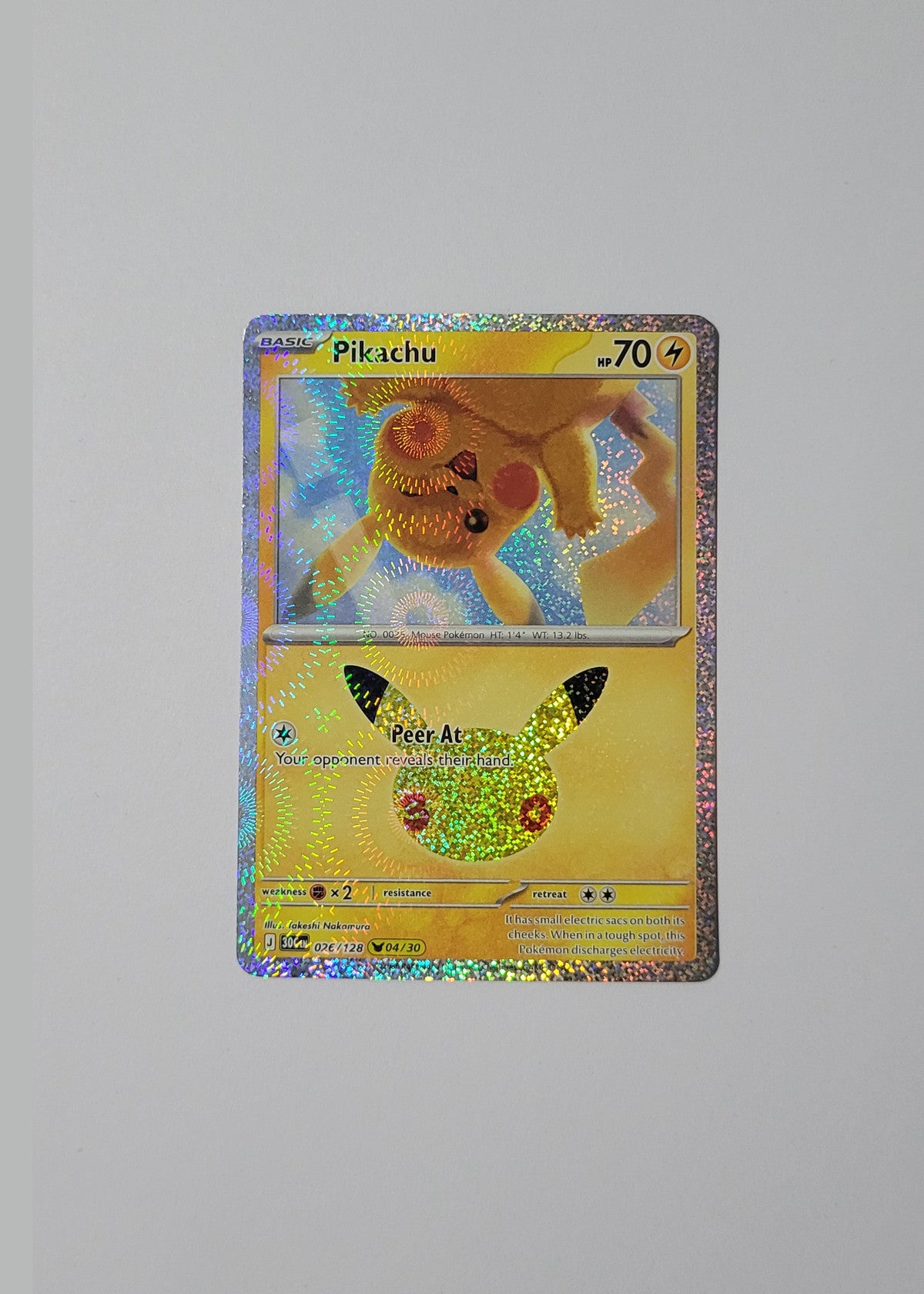 Pikachu 026/128 (04/30) - 30th Celebration