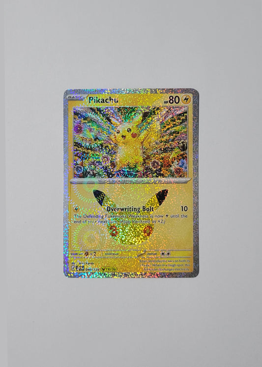 Pikachu 040/128 (18/30) - 30th Celebration