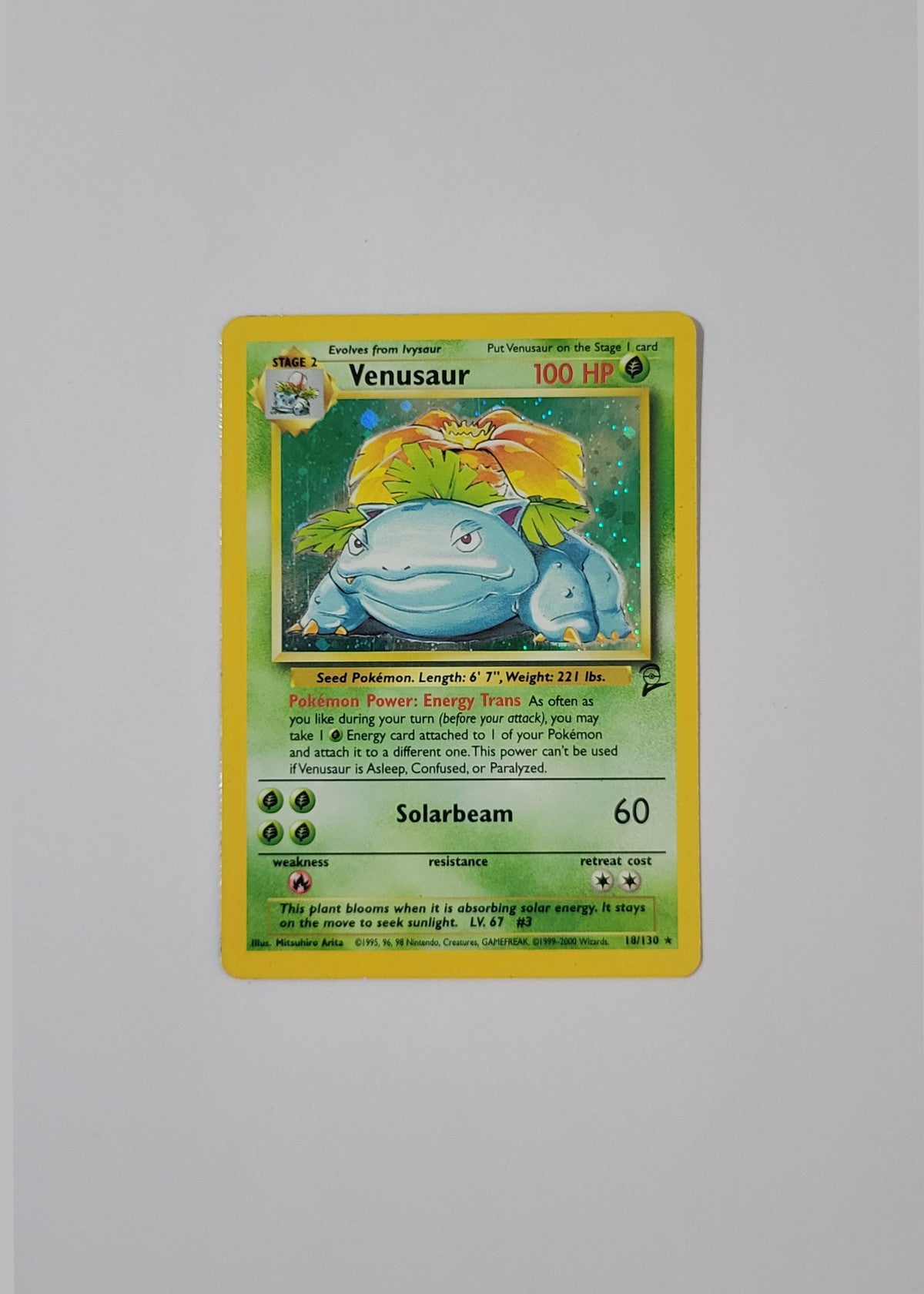 Venusaur 18/130 - Base Set 2