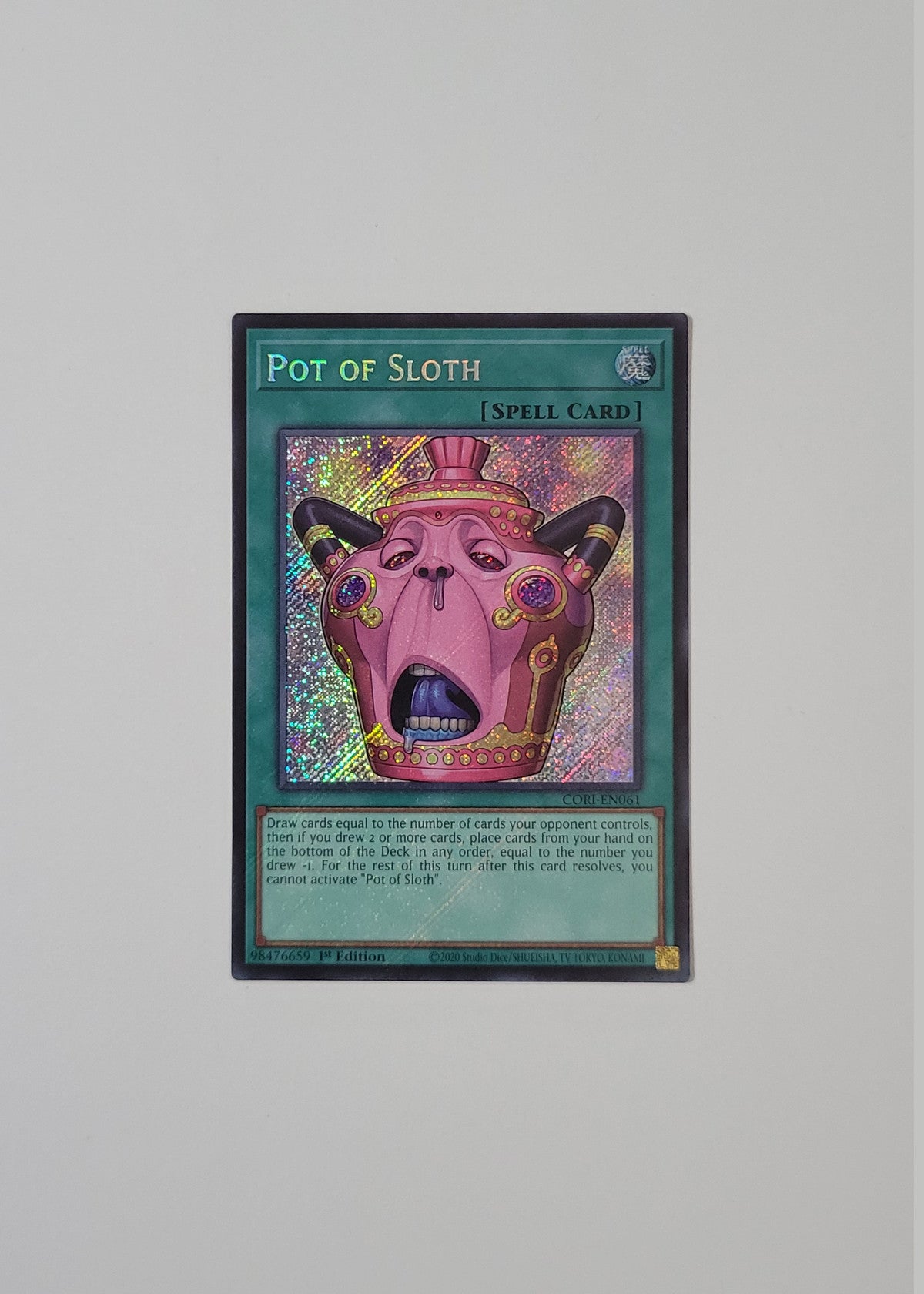 Pot of Sloth CORI-EN061 - Chaos Origins (1st Edition)