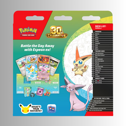 Pokémon TCG: 30th Celebration Battle Deck (Styles May Vary)